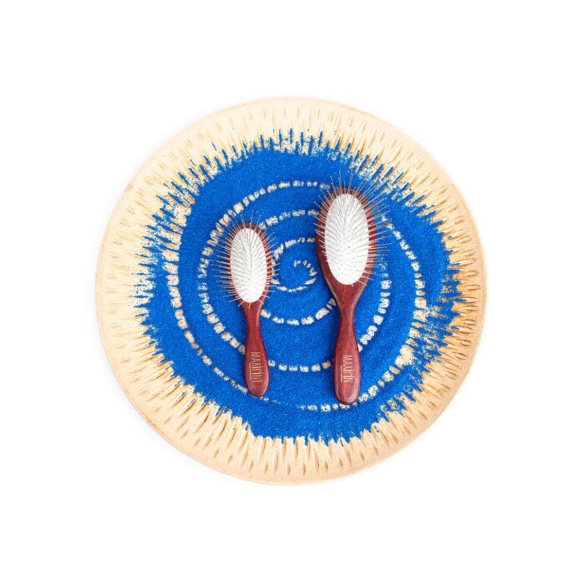 Maxi Pin Brush Pocket 18.5 cm - Extra Long Pin 3 cm, Show Tech