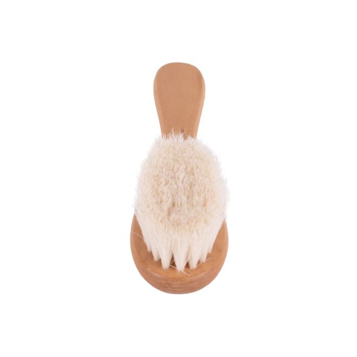 Pure Goat Hair Brush Natural Wood 15cm, Show Tech