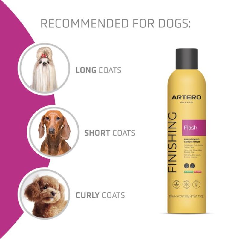 Flash Conditioner Shine Spray 300ml, Artero