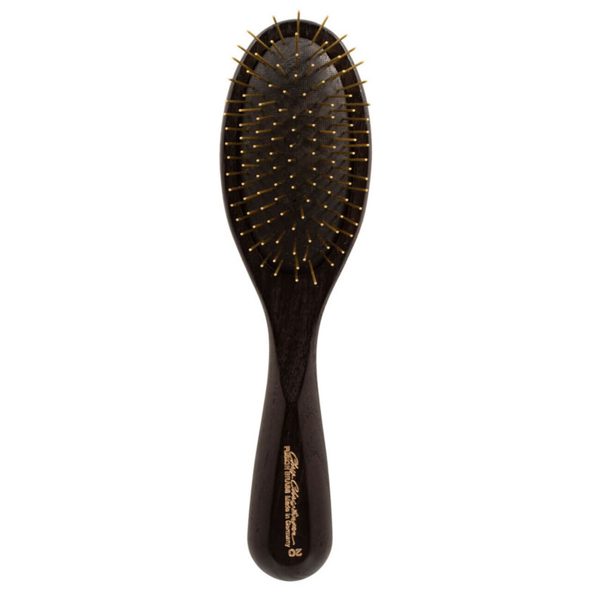 20mm Oval Pocket Brass Pin Brush, Chris Christensen