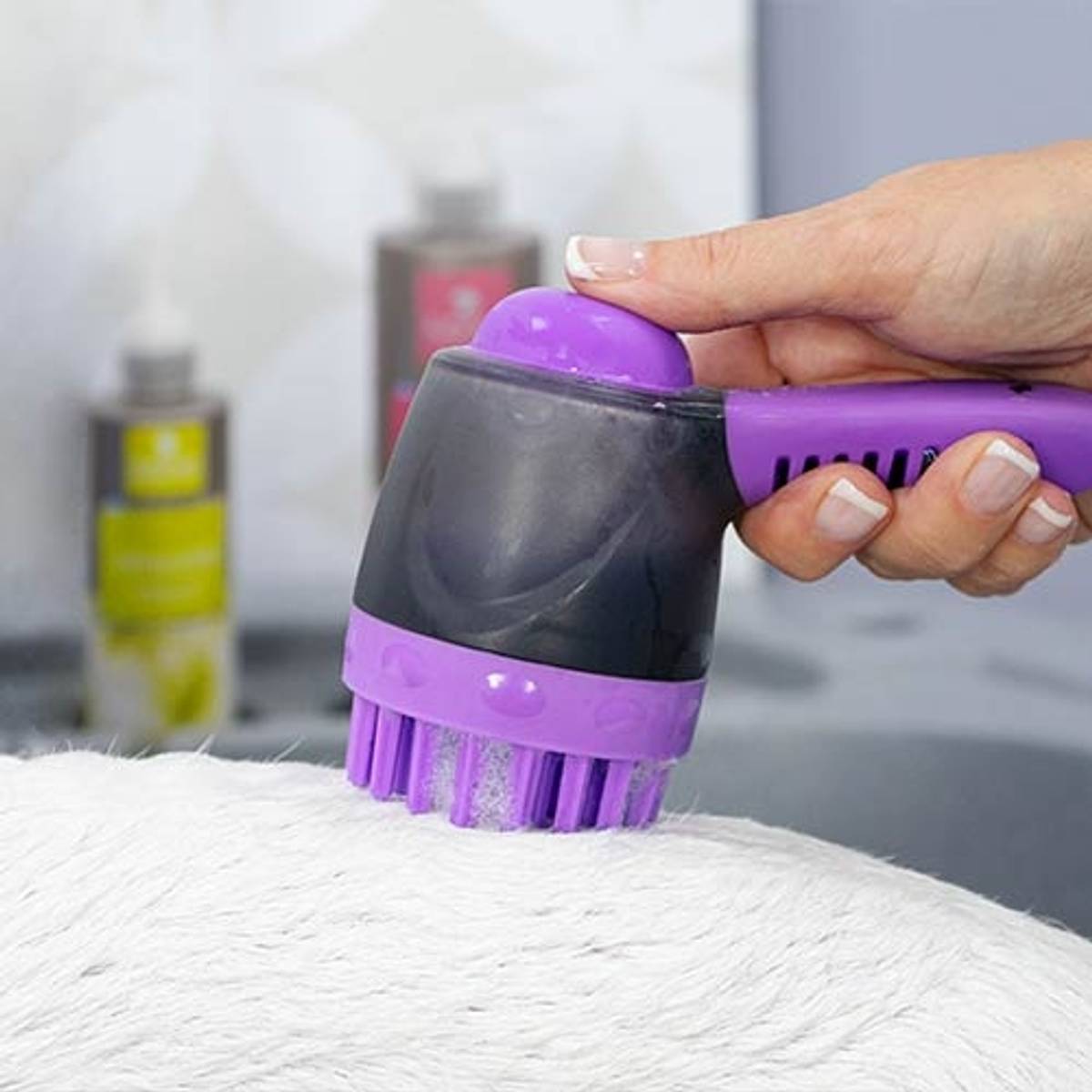 Bademassasjebørste for påføring av shampoo, Ibanez