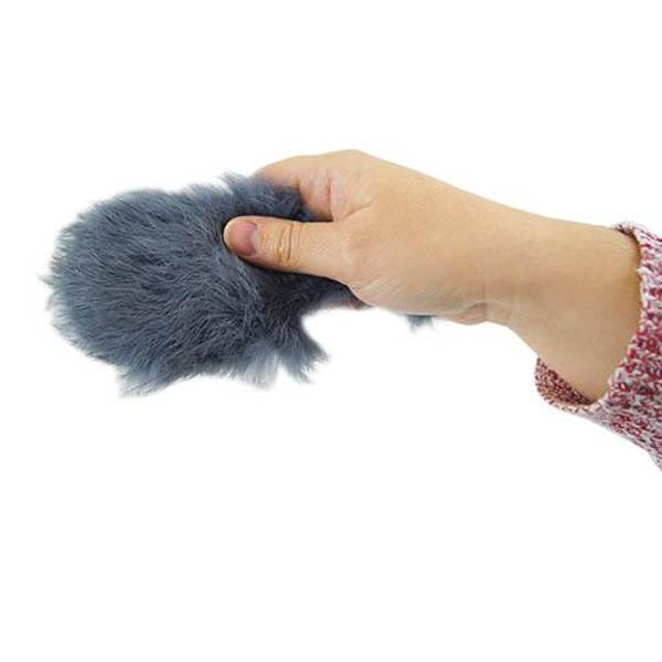 Hovedbilde Utstillingsleke mus med pels, ShowTech